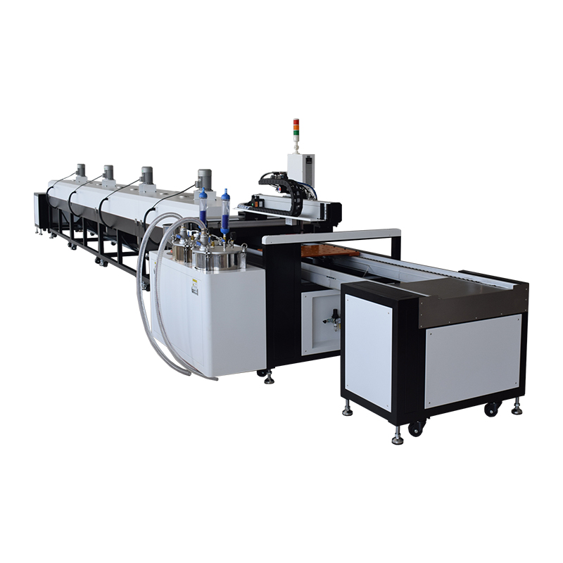 吸盘PU胶自动化滴胶固化线设备